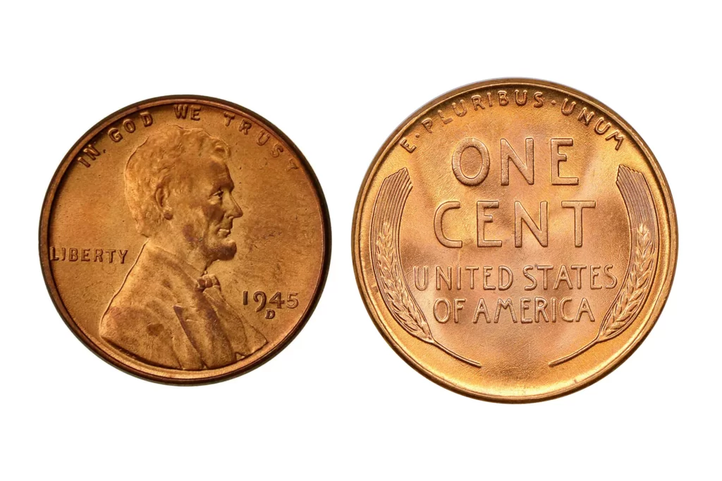1945 Wheat Penny
